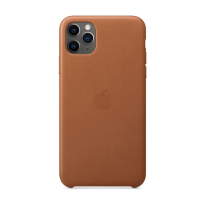 iPhone 11 Pro Max Leather Case - Saddle Bro