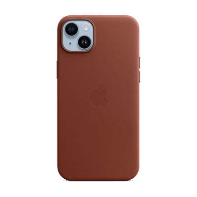 iPhone 14 Plus Leather Case w/ MagSafe - Umber
