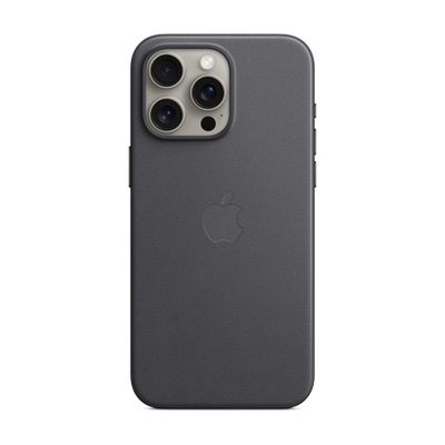 iPhone 15 Pro Max FineWoven Case with MagSafe - Black