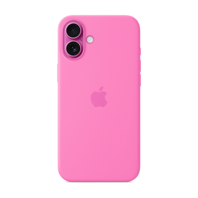 iPhone 16 Plus Silicone Case with MagSafe - Peony