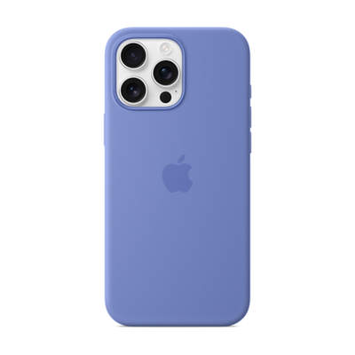 iPhone 16 Pro Max Silicone Case with MagSafe - Periwinkle