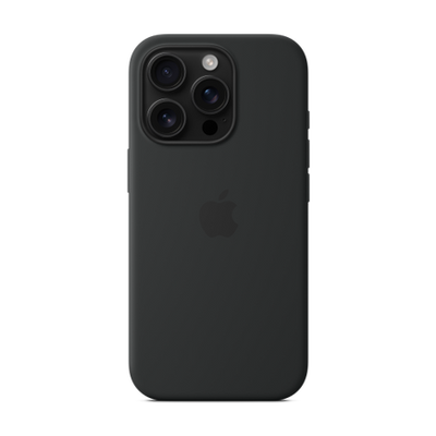 iPhone 16 Pro Silicone Case w/ MagSafe - Black