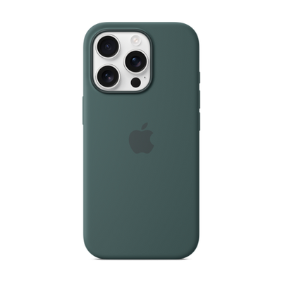 iPhone 16 Pro Silicone Case w/ MagSafe - Lake Green
