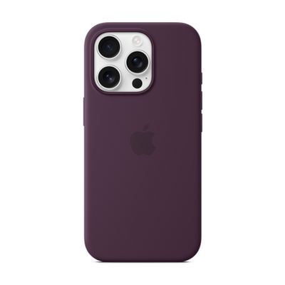 iPhone 16 Pro Silicone Case w/ MagSafe - Plum