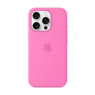 iPhone 16 Pro Silicone Case with MagSafe - Peony