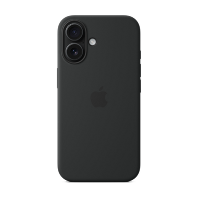 iPhone 16 Silicone Case w/ MagSafe - Black