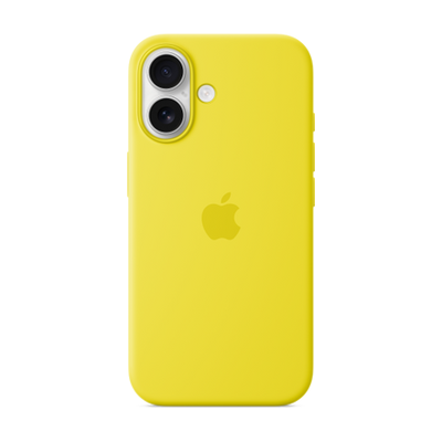iPhone 16 Silicone Case w/ MagSafe - Star Fruit