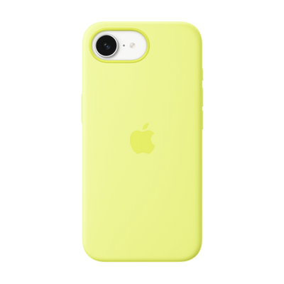 iPhone 16e Silicone Case – Neon Yellow