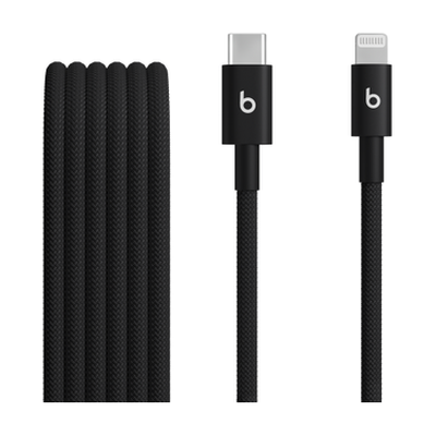 USB-C to Lightning Woven Cable (1.5 m / 5 ft) – Bolt Black