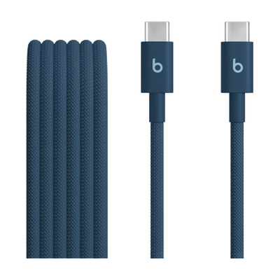 USB-C to USB-C Woven Cable (1.5 m / 5 ft) – Nitro Navy