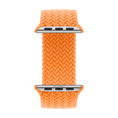 Watch Braided Solo Loop 41mm - Bright Orange - Size 7