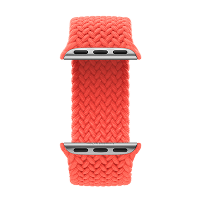 Watch Braided Solo Loop 44mm - Electric Orange - Size 4