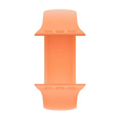 Watch Solo Loop 45mm - Orange Sorbet - Size 7